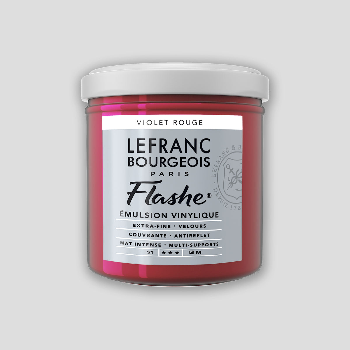 Lefranc Bourgeois Flashe Acrylverf 125ml Red Violet 1