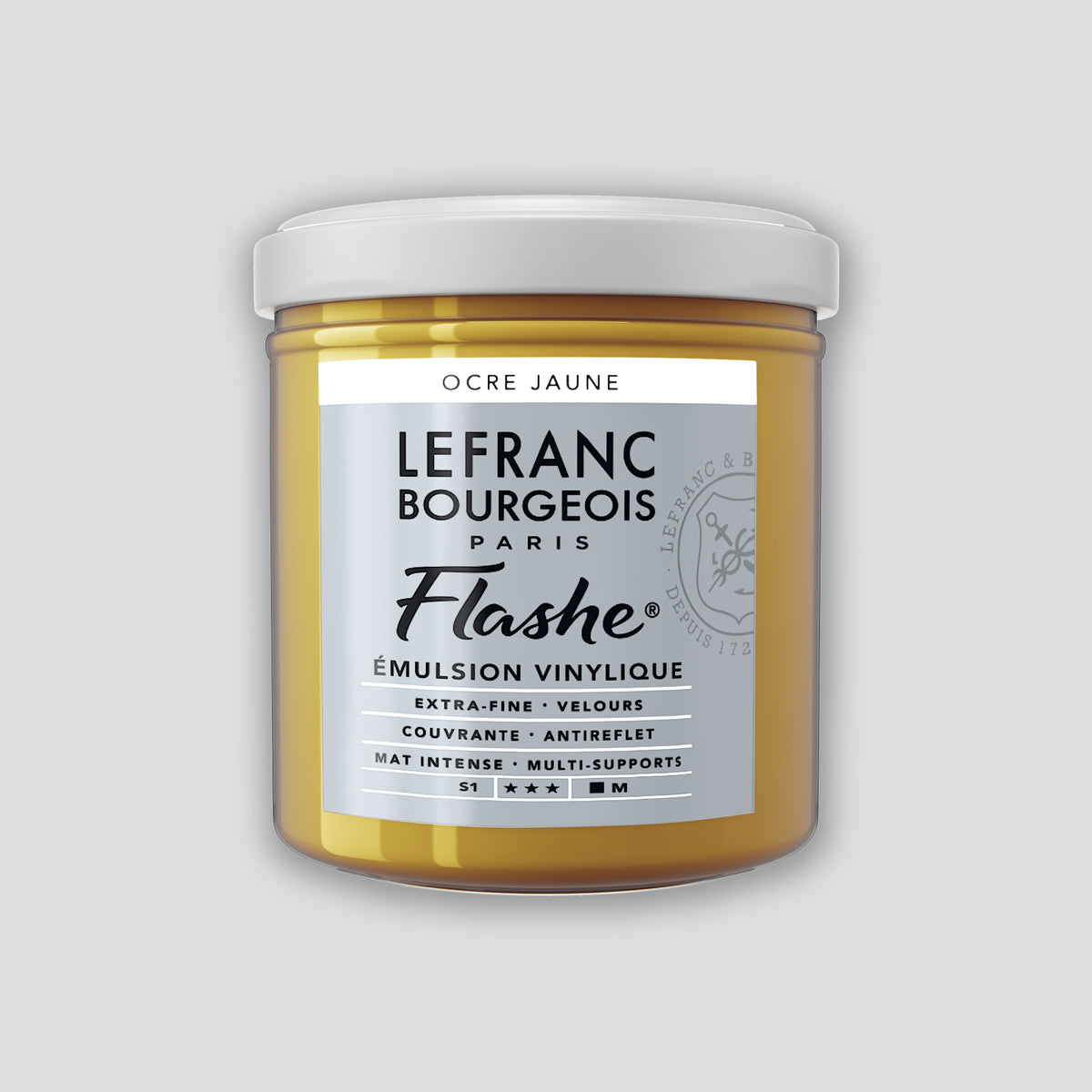 Lefranc Bourgeois Flashe Acrylverf 125ml Yellow Ochre 1