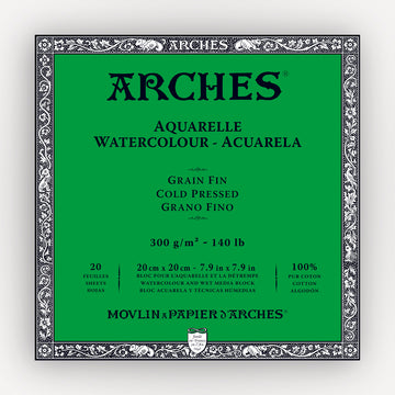 Arches Cold Pressed 20 x 20 cm