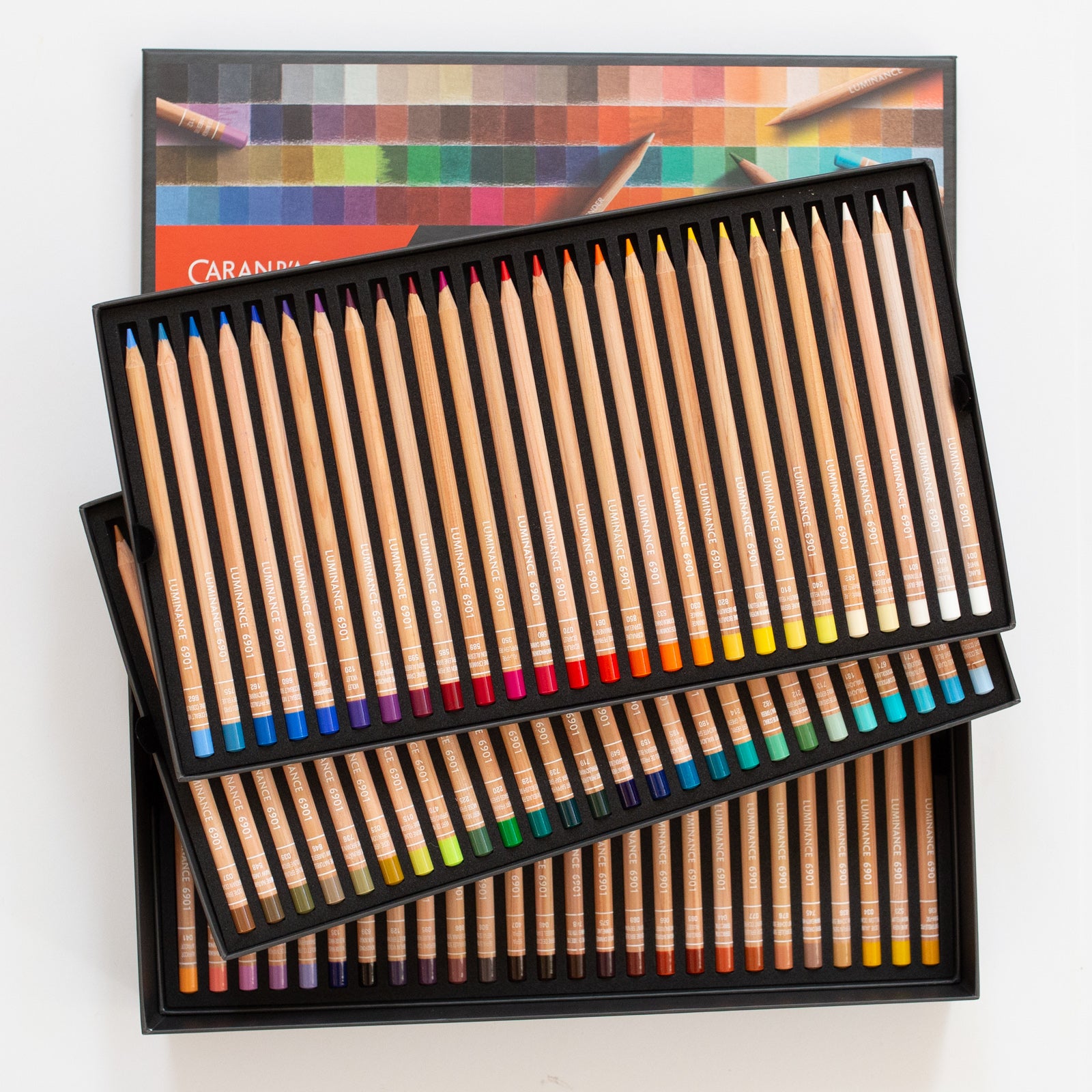 Caran d'Ache : Luminance 6901 : Colour Pencil : Set of 20 Portrait Colours  - Pencil Sets - Sketching and Illustration Gifts - Gifts