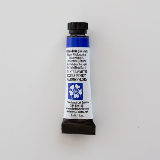 Daniel Smith Watercolor 5ml Extra Fine Phthalo Blue (Red Shade) 1