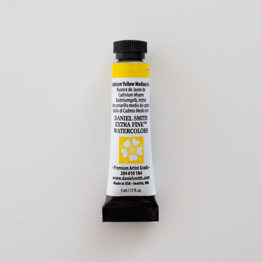 Daniel Smith Watercolor 5ml Extra Fine Cadmium Yellow Medium Hue 3