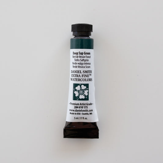 Daniel Smith Watercolor 5ml Extra Fine Deep Sap Green 2