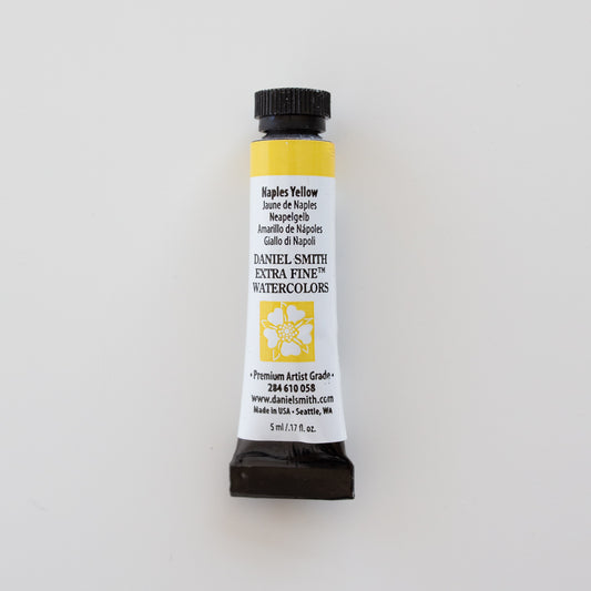 Daniel Smith Watercolor 5ml Extra Fine Naples Yellow 1