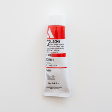 Holbein Acryla Gouache D003 A 'Scarlet'