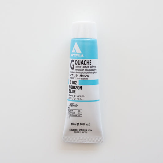 Holbein Acryla Gouache D102 A 'Horizon Blue'