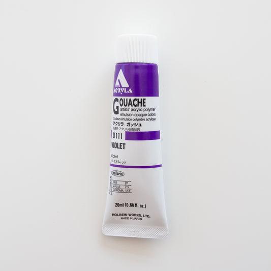 Holbein Acryla Gouache D111 A 'Violett'