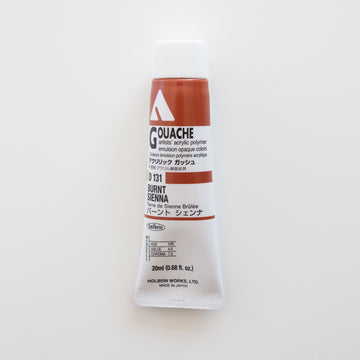 Holbein Acryla Gouache D131 A 'Burnt Sienna'