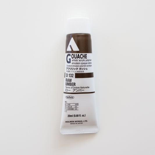 Holbein Acryla Gouache D132 A „Rohes Umbra“