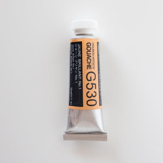 Holbein Artists' Gouache G530 'Jaune Brilliant #1' C