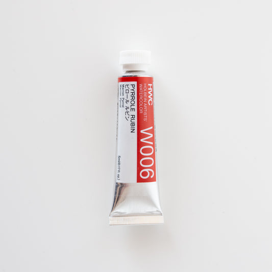 Holbein Artists' Watercolor 5ml W006 'Pyrrole Rubin' A