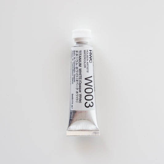 Holbein Artists' Watercolor 5ml W003 'Titanium White' A