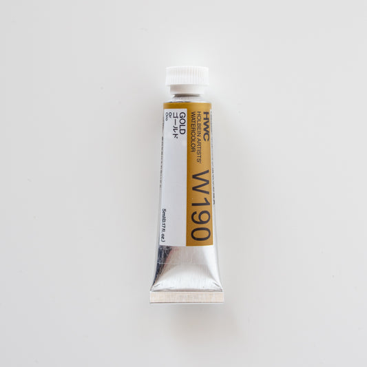 Holbein Artists' Watercolor 5ml W190 'Gold' C