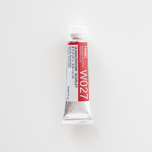 Holbein Artists' Watercolor 5ml W027 'Quinacridone Scarlet'