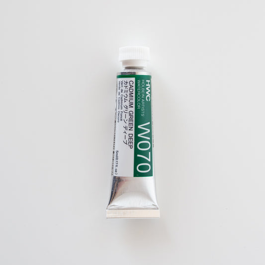 Holbein Artists' Watercolor 5ml W070 'Cadmium Green Deep' C
