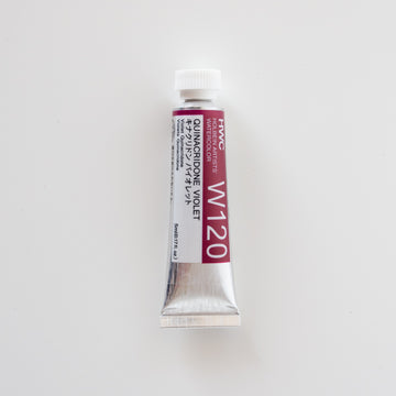 Holbein Artists Watercolor 5ml W120 'Quinacridone Violet' B