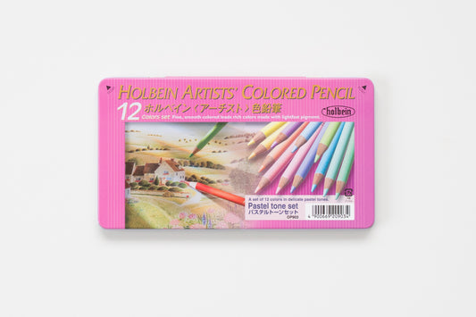 OP903 'Set 12C Pastel Tone' Colored Pencil Holbein