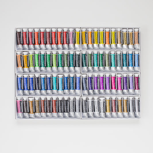 Holbein Artists' Gouache set 84 15ml