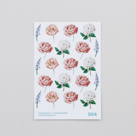 Mossery Sticker Flowers