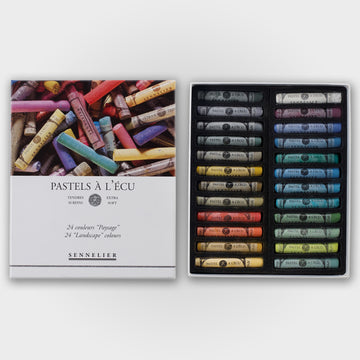 Sennelier soft pastels 'A l'écu' set 24 Landscape collection