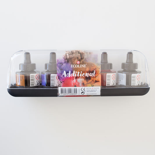 Ecoline 30ml Set Zusätzliche Farben