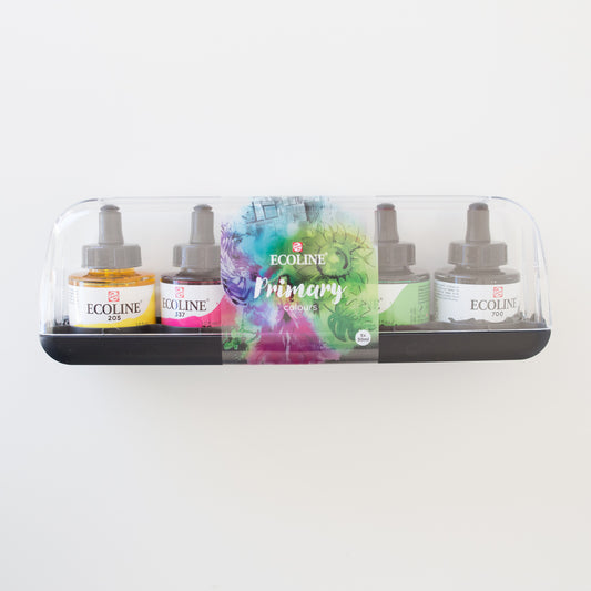 Ecoline 30 ml setzt Primärfarben