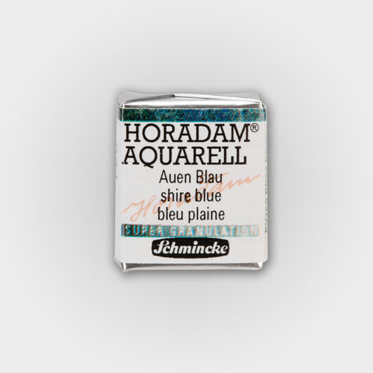 Schmincke Horadam Aquarelverf 934 Shire Blue half pan 3