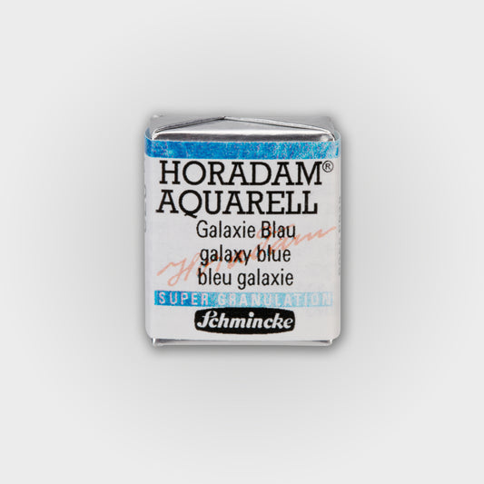 Schmincke Horadam Aquarelverf 973 Galaxy Blue half pan 3
