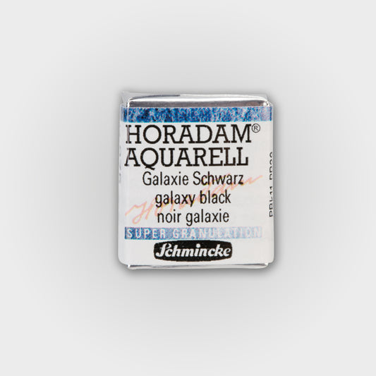 Schmincke Horadam Aquarelverf 975 Galaxy Black half pan 3