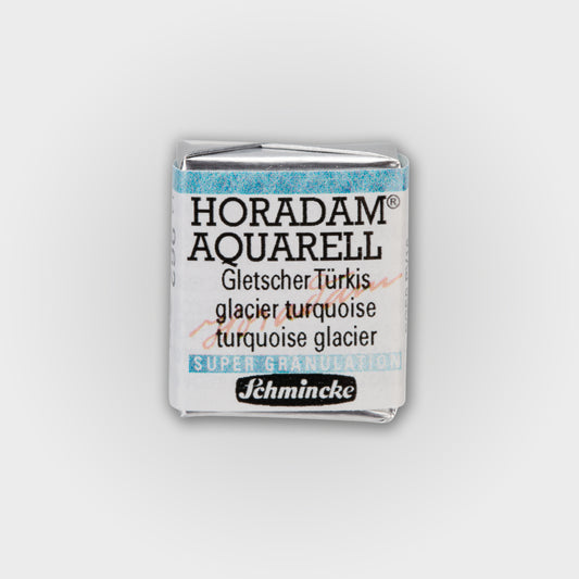 Schmincke Horadam Aquarelverf 962 Glacier Turquoise half pan 3