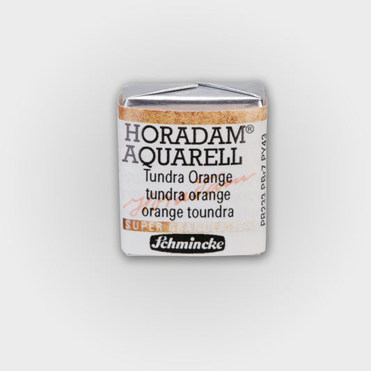 Schmincke Horadam Aquarelverf 981 Tundra Orange half pan 3