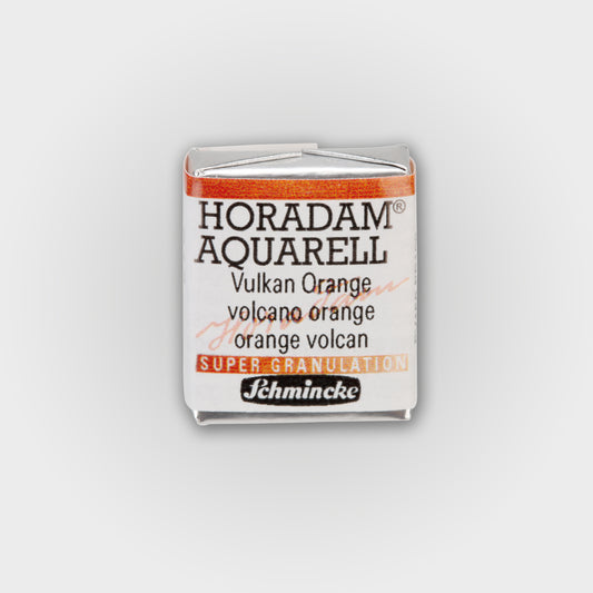 Schmincke Horadam Aquarelverf 912 Volcano Orange half pan 3