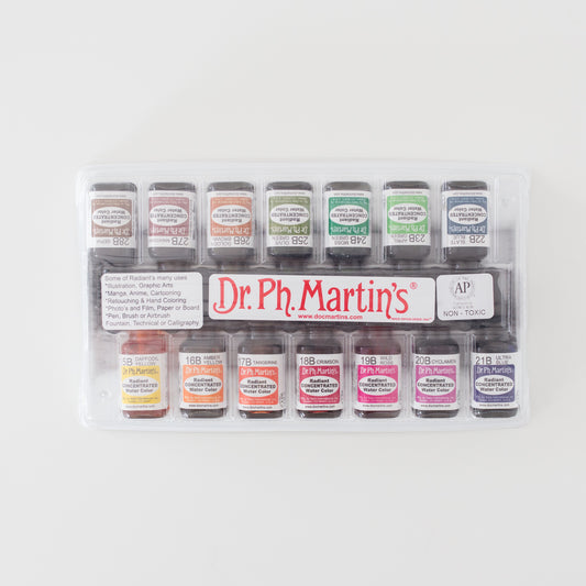 Strahlendes konzentriertes Aquarell-Set B