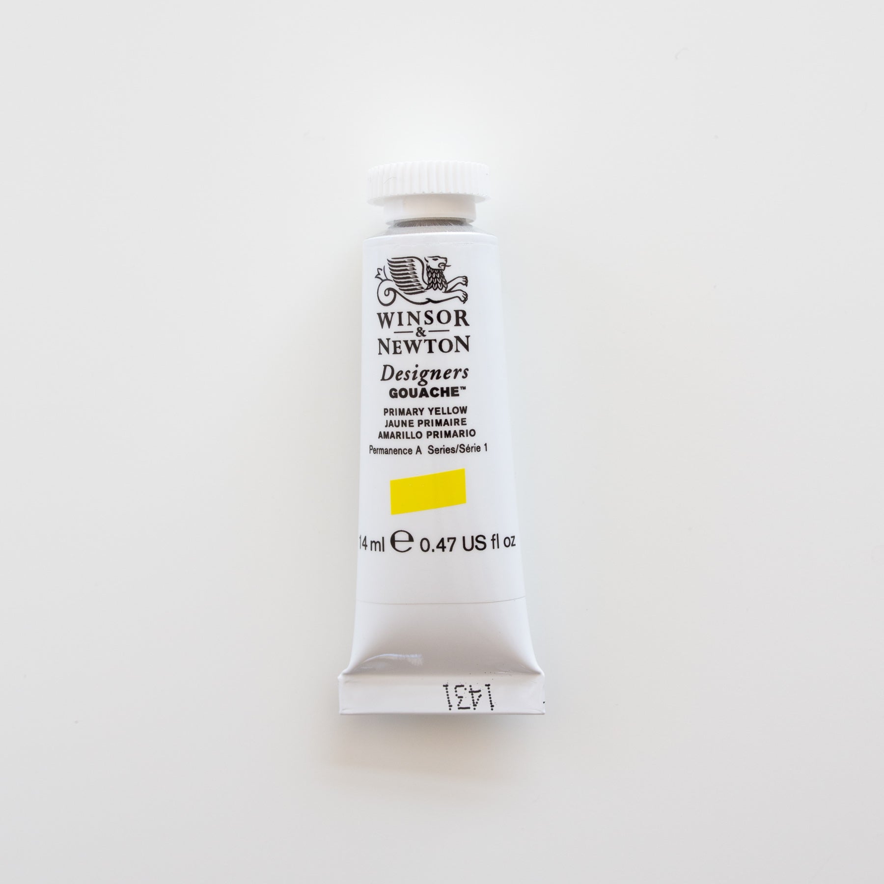 Winsor & Newton Designers' Gouache 14ml Cadmium-Free Yellow Pale