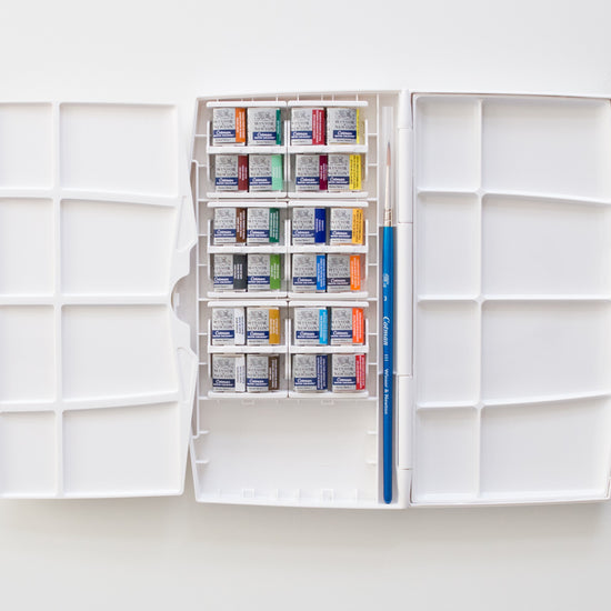 Winsor and Newton Cotman Aquarel palette 24 kleuren