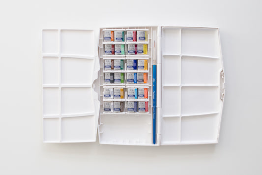 Winsor and Newton Cotman Aquarel palette 24 kleuren
