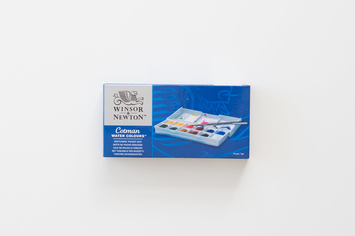 Winsor & Newton Cotman Aquarel palette 12 kleuren