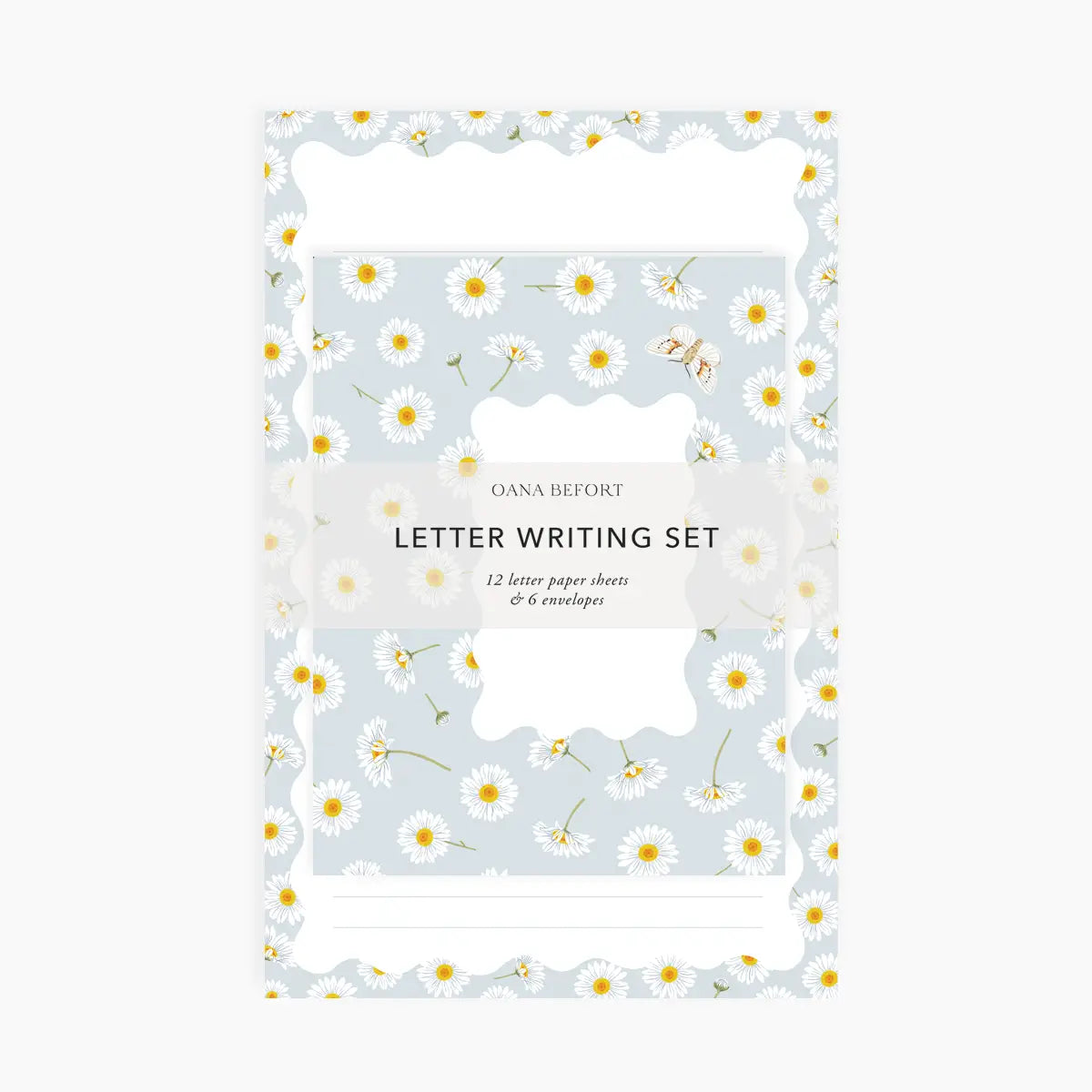 Letter writing set 'Daisy' by Botanica Paper co.