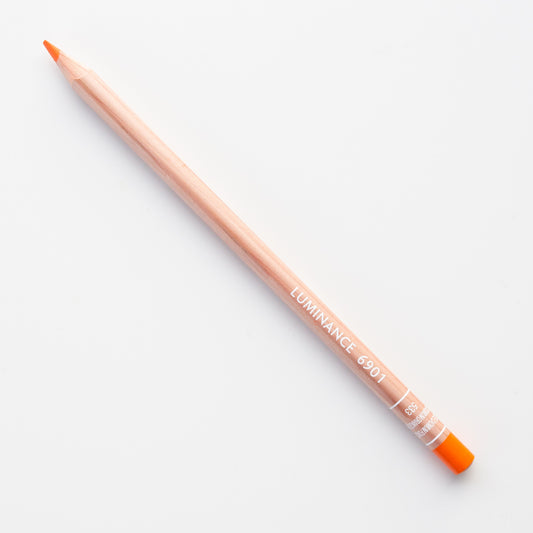 Caran d'Ache Luminance 6901 533 Dark Cadmium Orange