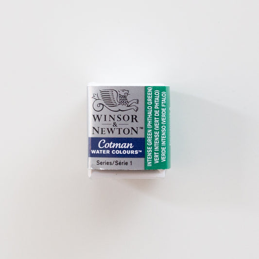 Winsor & Newton Cotman 329 Intense Green (Phthalo Green)