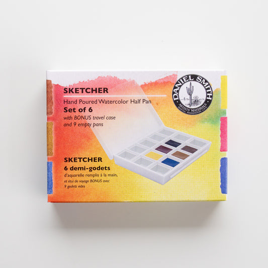 Daniel Smith Sketcher Half Pan Set 6