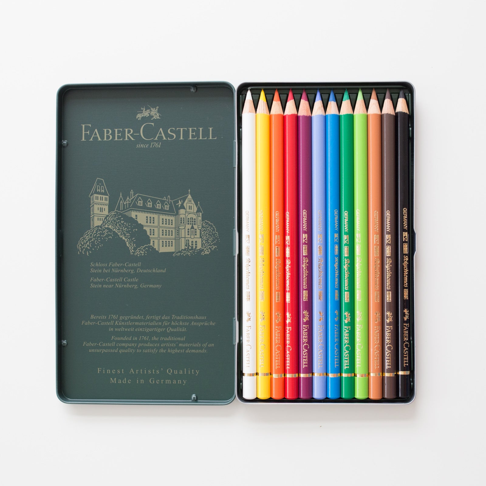 Faber Castell Polychromos set 12 – Splendith