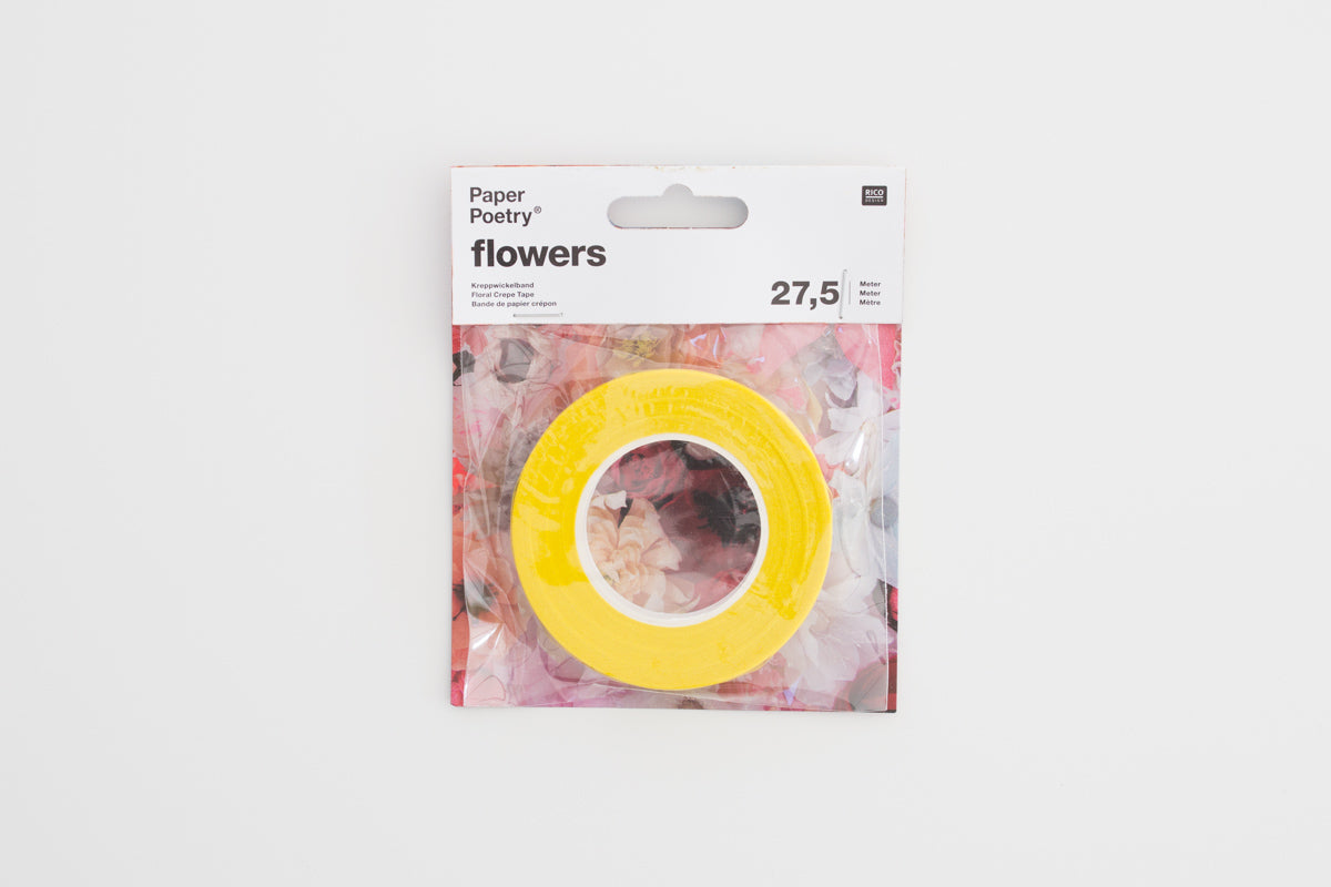 Floral tape geel