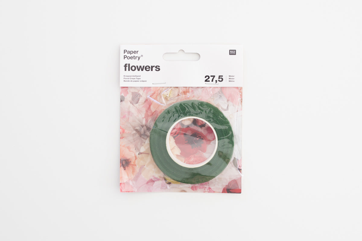 Floral tape Donkergroen