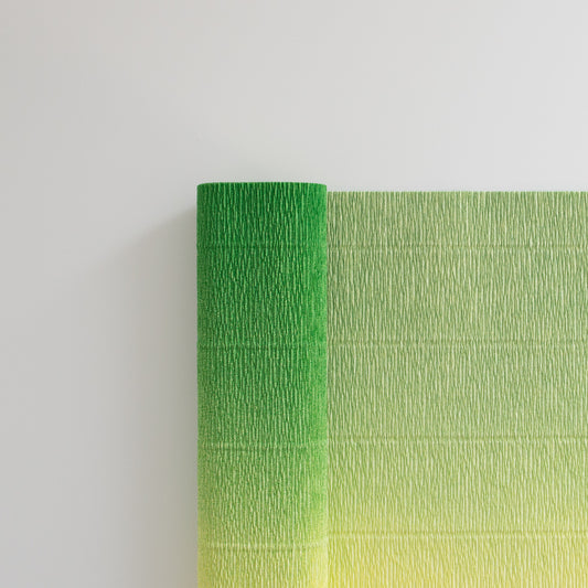 Florist Crêpepapier 180gr 600/5 Gradient Green Yellow