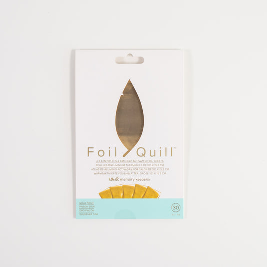 Foil Quill Foil Sheets Gold 4x6"