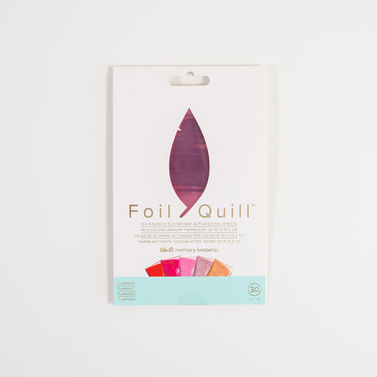 Foil Quill Foil sheets 4x6" Flamingo