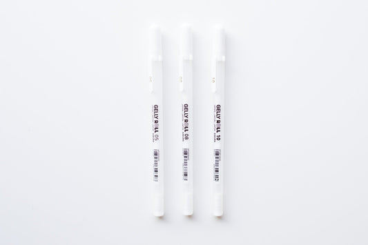 Sakura Gelly Roll White 08