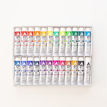 Holbein Acryla Gouache-Set 24