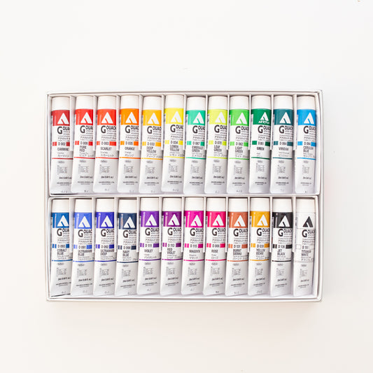 Holbein Acryla Gouache set 24